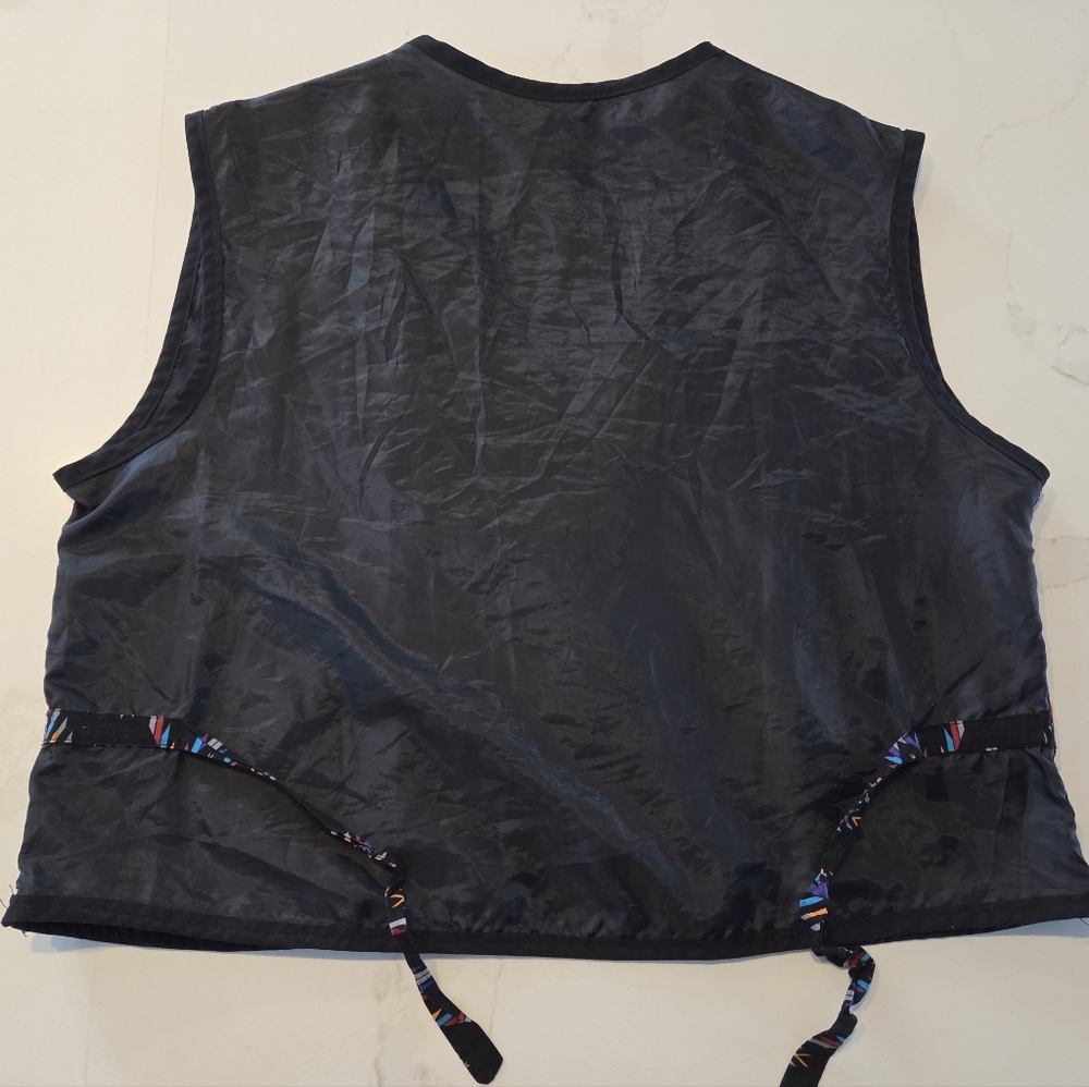 Handmade Aztec Geometric Pattern Vest - Picture 3 of 7